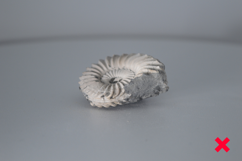 low depth of sharpness