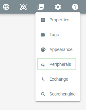 peripherals menu