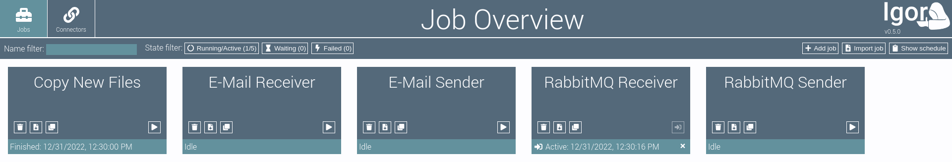 job overview